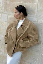 Vintage Suede Relaxed Fit Jacket image 2