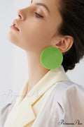 Acrylic Elegant Ring Earrings image 2