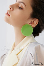 Acrylic Elegant Ring Earrings image 2