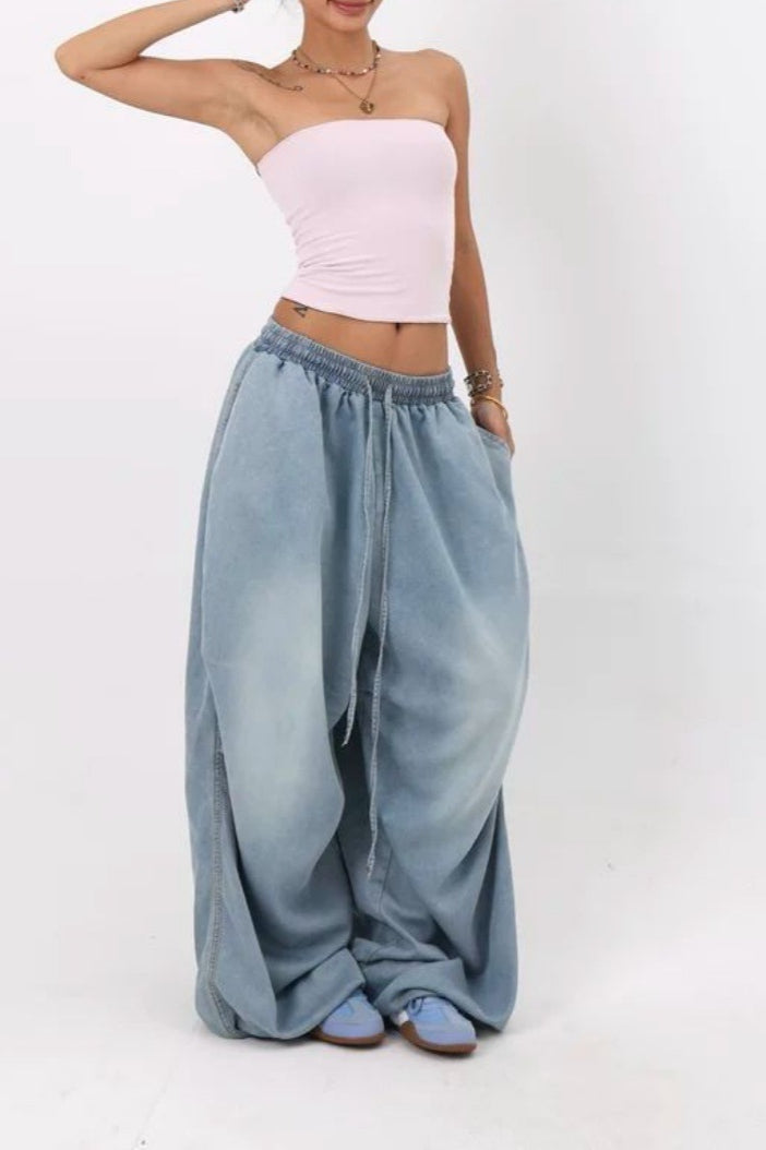 Loose Fit Wide Leg Street Jeans image 2