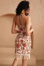 Tassel Hem Elegant Two Piece Swim Set image 1