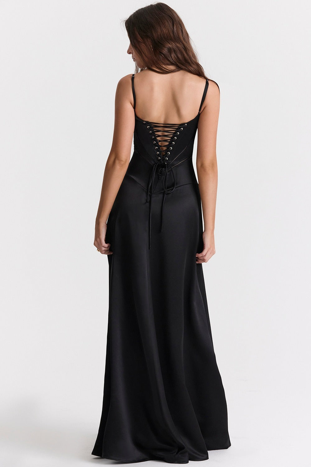 Elegant Cami Backless Maxi Party Dress image 3