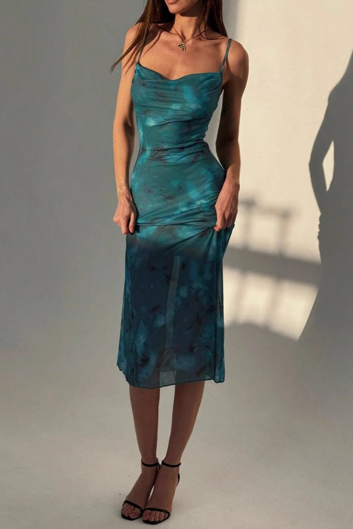 Slim Fit Cami Bodycon Midi Dress image 4
