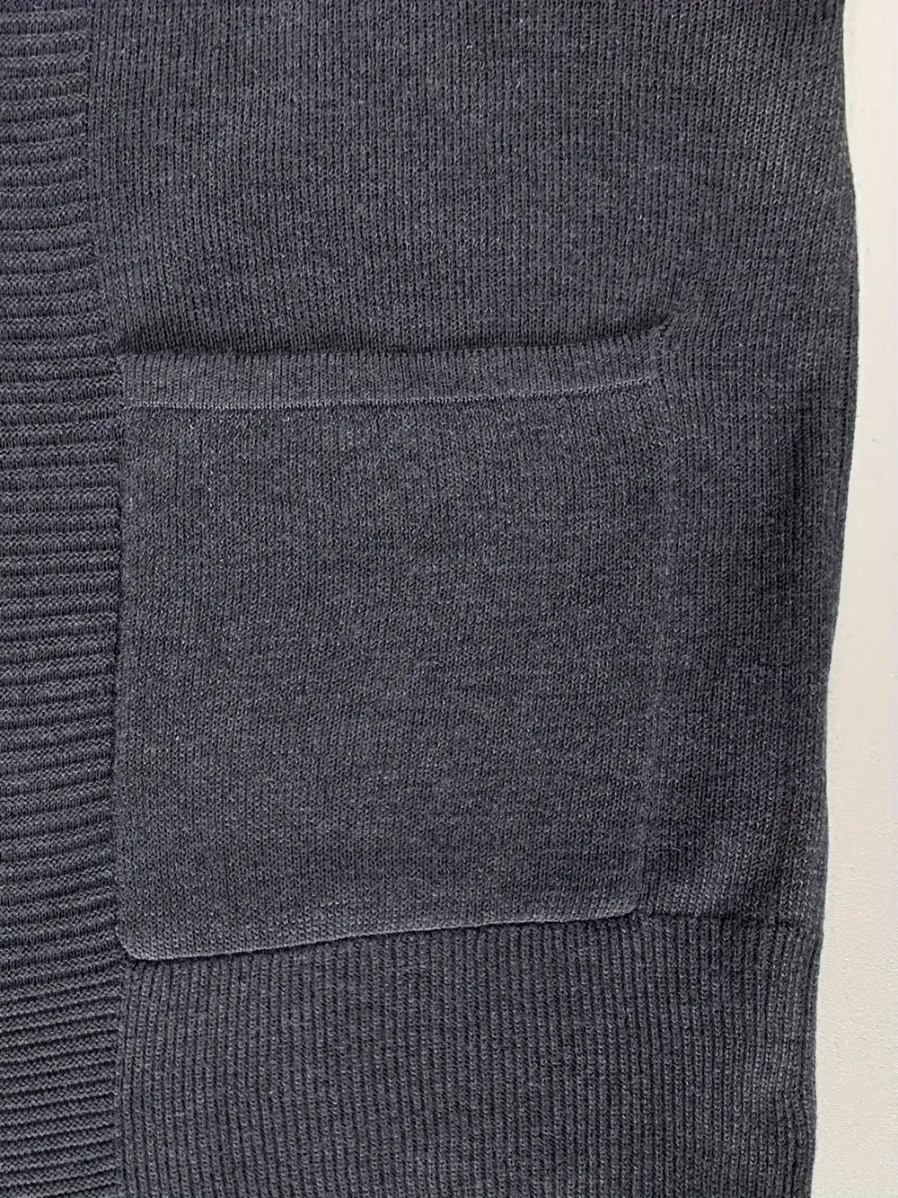 Anya Open Cardigan detail view styled for Avrienne