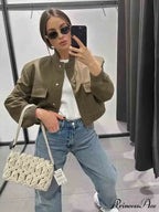ADANNA Elegant BOMBER JACKET image 4
