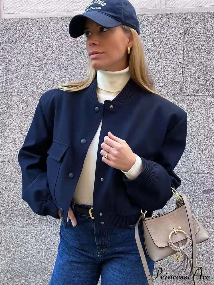 ADANNA Elegant BOMBER JACKET image 1