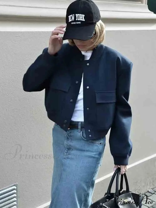 ADANNA Elegant BOMBER JACKET image 2