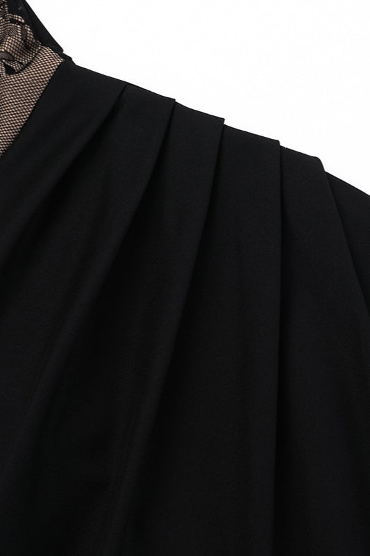 Strapless Lace-Trimmed Split Bodycon Party Dress image 8