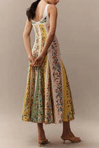Halter Floral Printed Boho Dress image 10