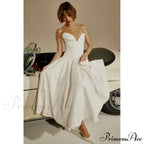 Adriana Midi A-Line Charming Strapless Corset Dress image 20