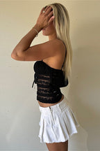 Sheer Lace Sexy Design Cami Top image 8