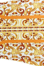 Elegant Vintage Printed Midi Dress image 4
