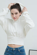 High Waist Loose Fit Hoodie image 1