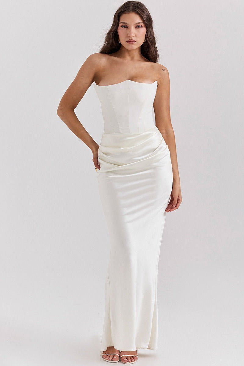 Chic Corset Backless Bodycon Formal Dress image 5