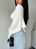 Loose Fit Knit Shrug Cardigan image 4