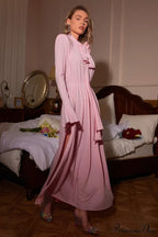 Aiko Flower Stylish Embellished Maxi Dress image 3