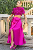 Aisha Sequin Bow Charming Lace Up Set image 2