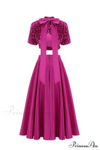 Aisha Sequin Bow Charming Lace Up Set image 8