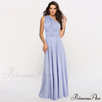 Alexandra Satin Lace Charming Back A-Line Dress image 2