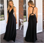 Alexandra Satin Lace Charming Back A-Line Dress image 14