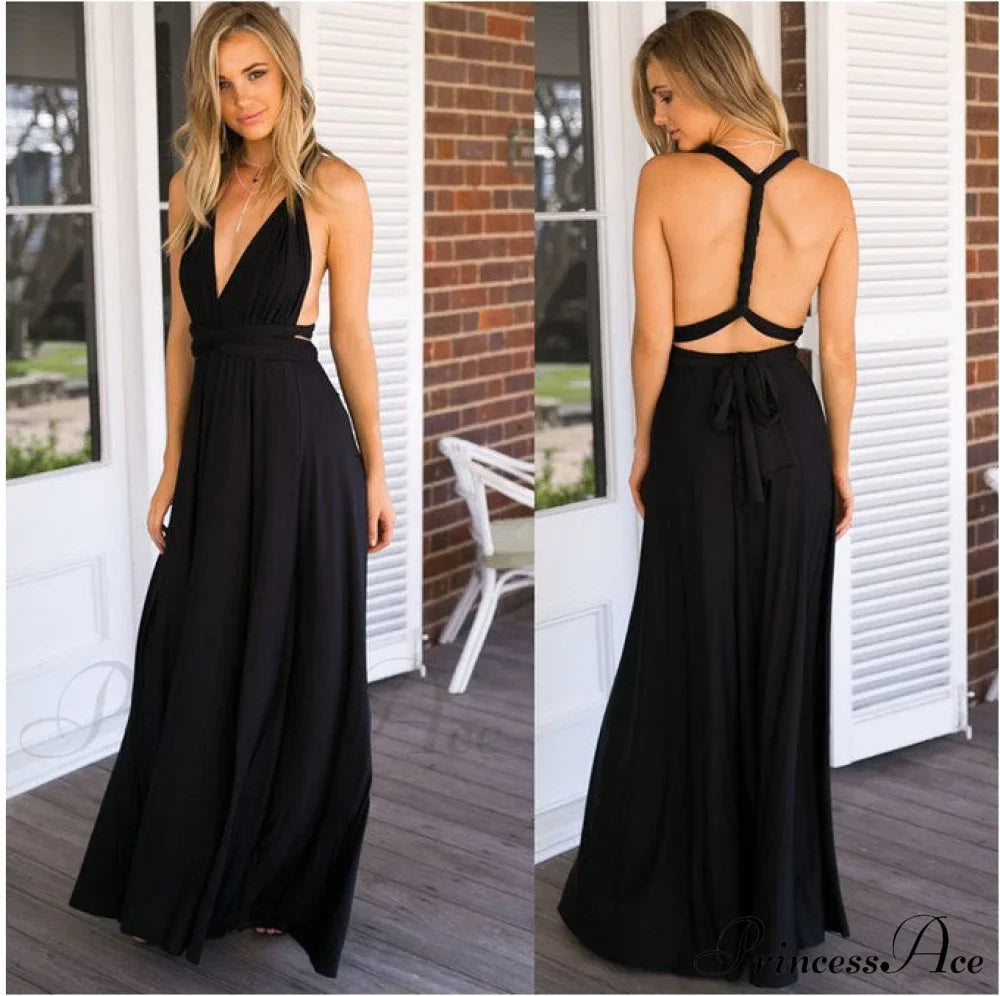 Alexandra Satin Lace Charming Back A-Line Dress image 14