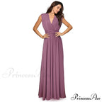 Alexandra Satin Lace Charming Back A-Line Dress image 1
