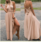 Alexandra Satin Lace Charming Back A-Line Dress image 16