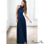 Alexandra Satin Lace Charming Back A-Line Dress image 12