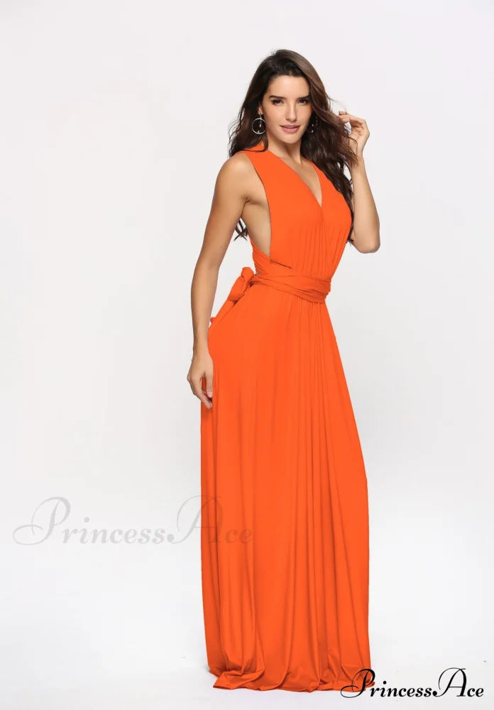 Alexandra Satin Lace Charming Back A-Line Dress image 8