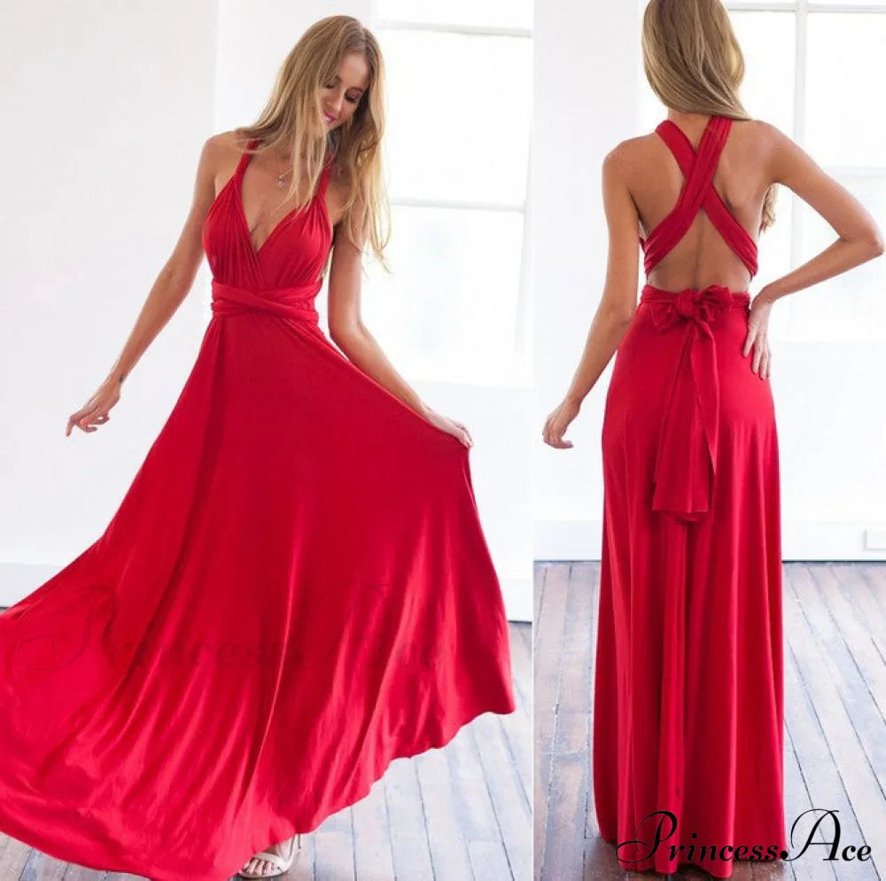 Alexandra Satin Lace Charming Back A-Line Dress image 17