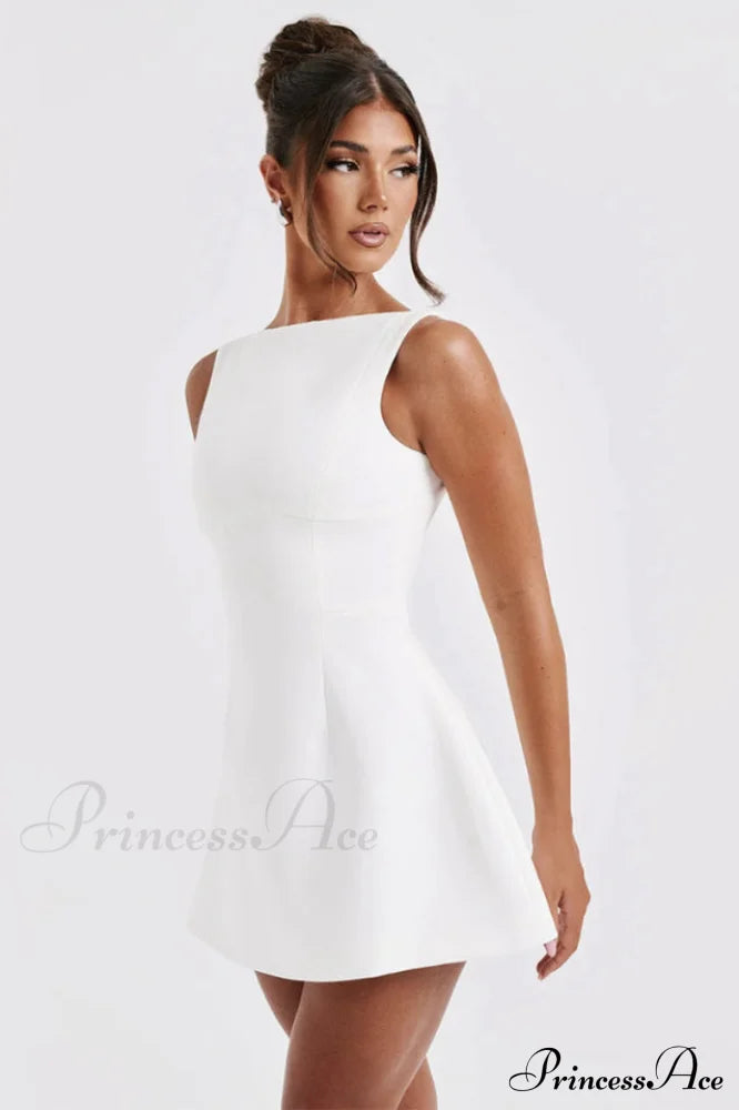 Alicia Elegant Mini Dress image 4