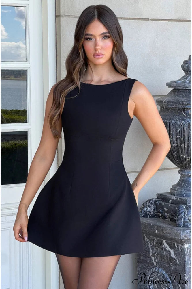 Alicia Elegant Mini Dress image 6