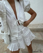 ALISE COTTON Stylish TWO PIECE SET image 6