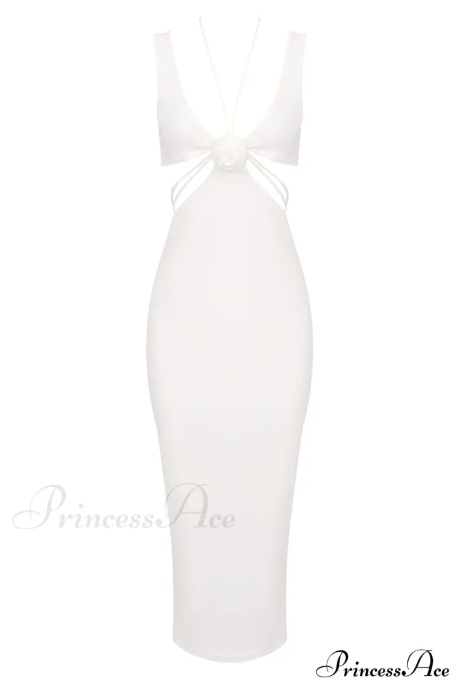 Alize Flower Stylish Embellished Maxi Dress image 13