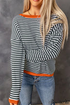 All Around The Charming Way Striped Top image 3