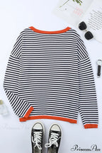 All Around The Charming Way Striped Top image 8