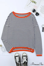 All Around The Charming Way Striped Top image 7