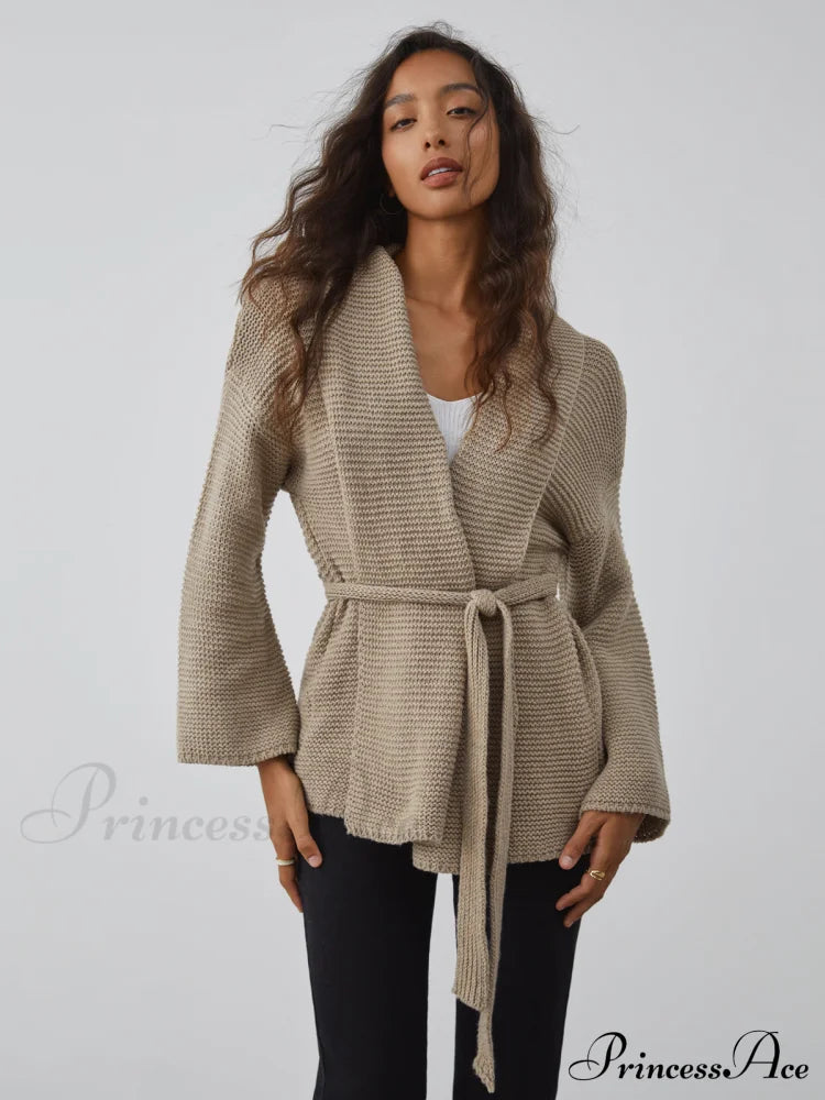 All I Graceful Wanted Tie Cardigan image 1