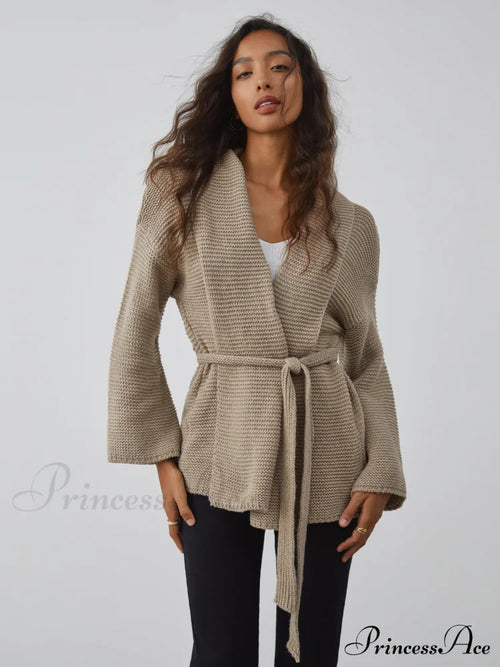 All I Graceful Wanted Tie Cardigan image 1