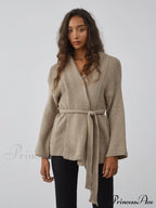 All I Graceful Wanted Tie Cardigan image 4