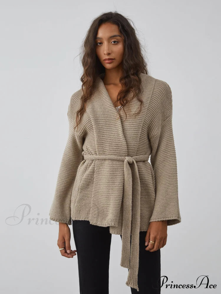 All I Graceful Wanted Tie Cardigan image 4