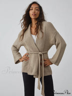 All I Graceful Wanted Tie Cardigan image 5