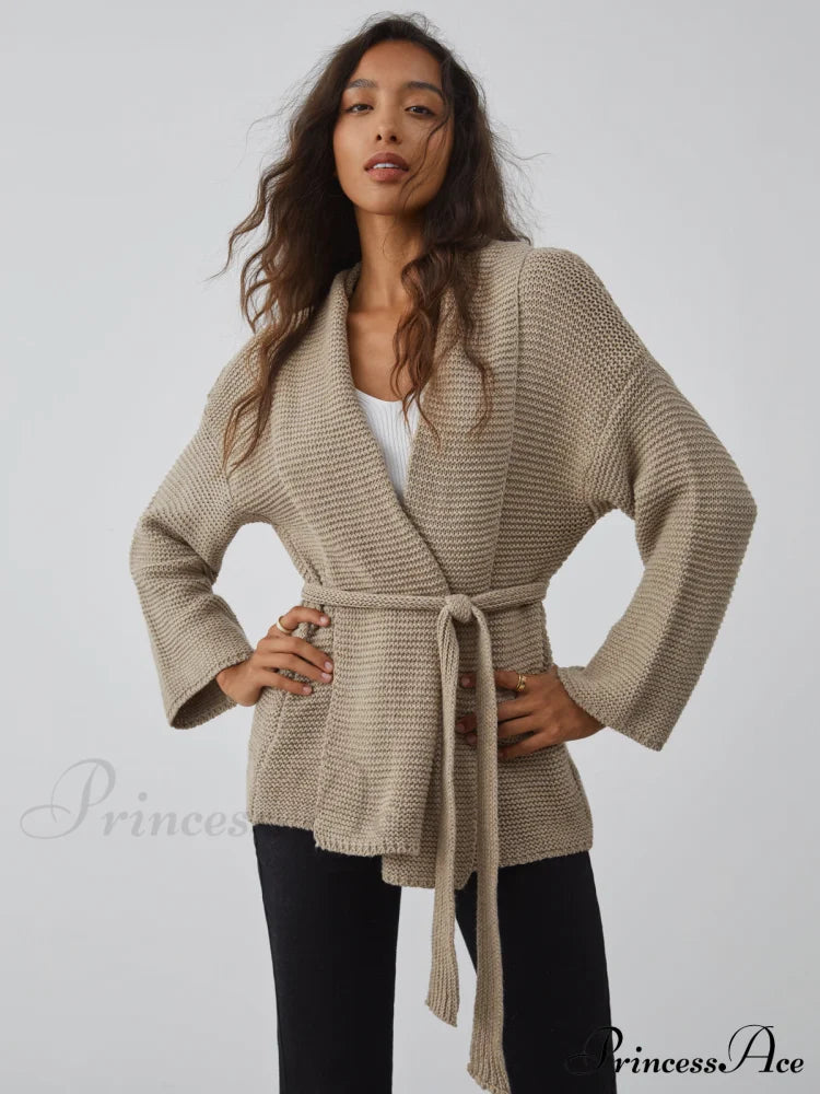 All I Graceful Wanted Tie Cardigan image 5