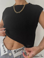Amalfi Coast Graceful Rib Crop Vest image 5