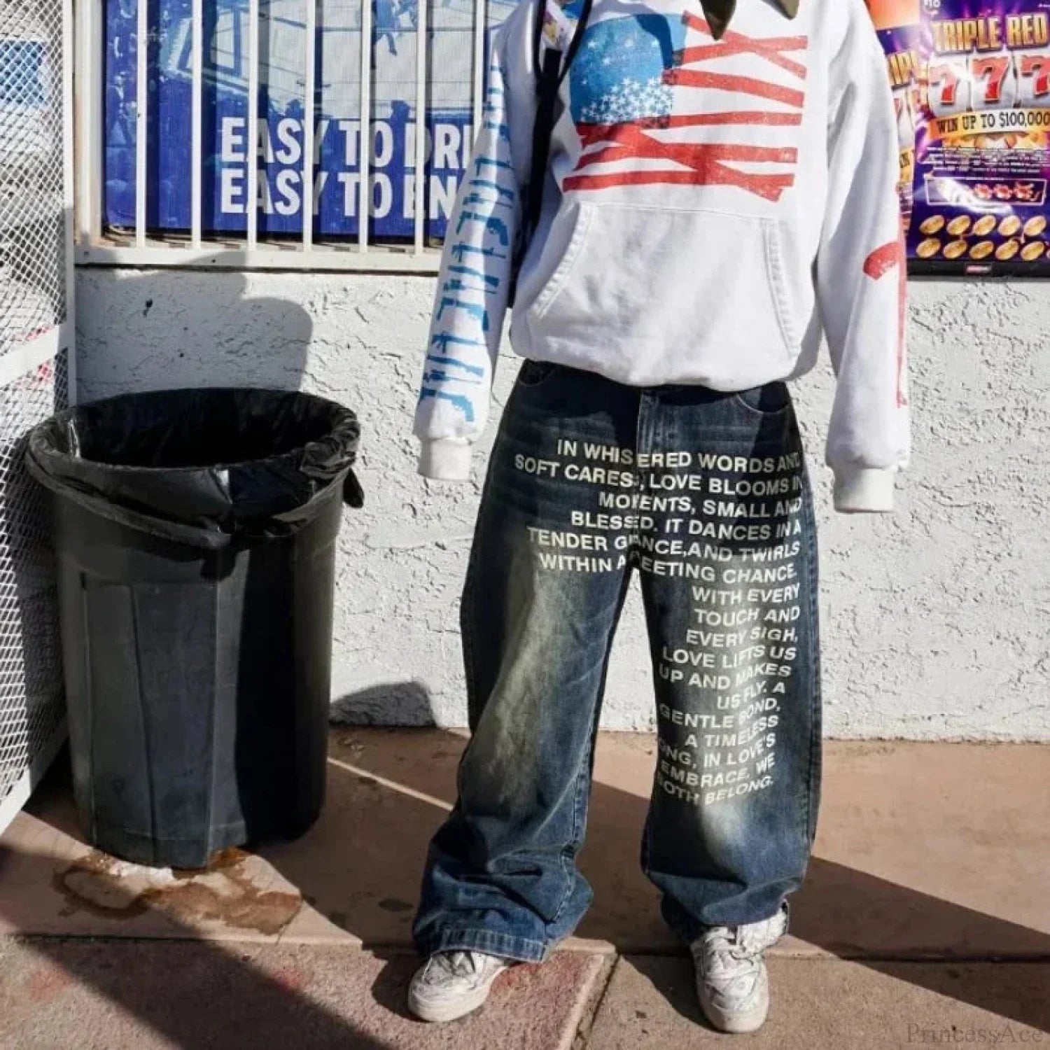 American Gothic Alphabet Relaxed Pant image 2