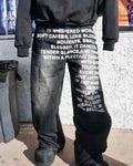 American Gothic Alphabet Relaxed Pant image 1