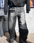 American Gothic Alphabet Relaxed Pant image 1