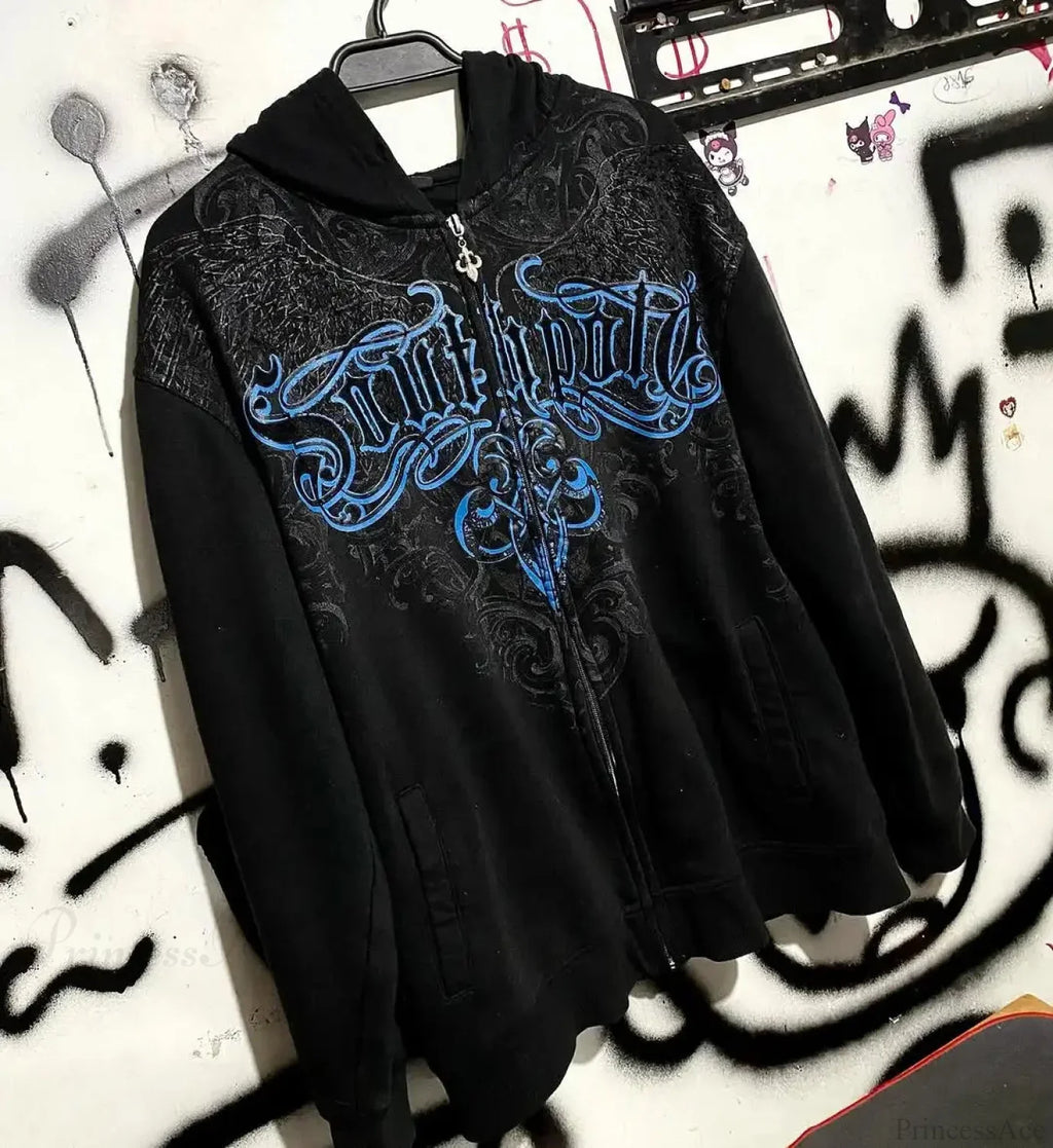 American Gothic Zipper Hoodie image 12