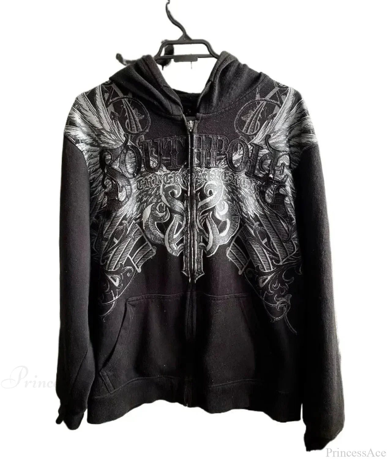 American Gothic Zipper Hoodie image 8