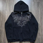 American Gothic Zipper Hoodie image 11